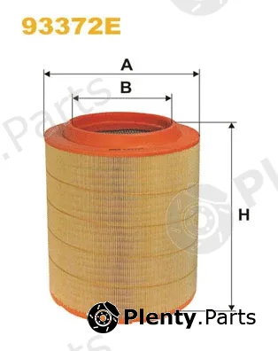 Wix Filters 93372E — Air Filter