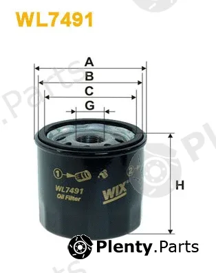 Wix Filters WL7491 — Oil Filter