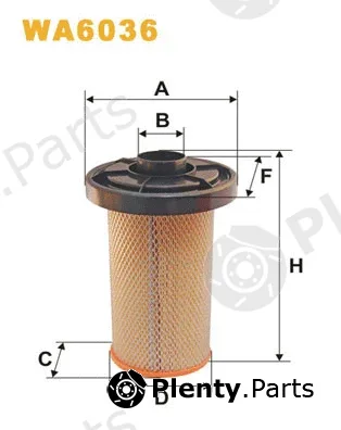 Wix Filters WA6036 — Air Filter