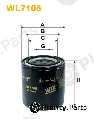 Wix Filters WL7108 — Oil Filter