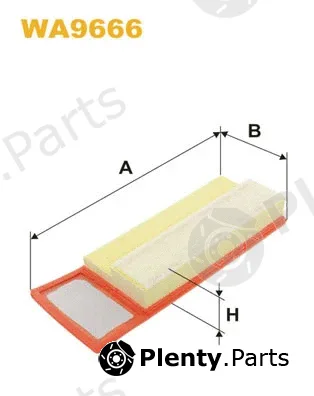 Wix Filters WA9666 — Air Filter