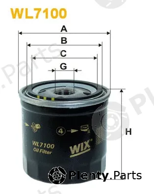 Wix Filters WL7100 — Oil Filter