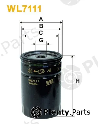 Wix Filters WL7111 — Oil Filter
