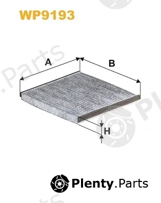 Wix Filters WP9193 — Filter, cabin air