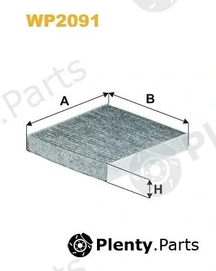 Wix Filters WP2091 — Filter, cabin air