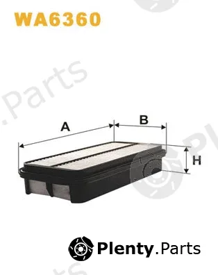 Wix Filters WA6360 — Air Filter