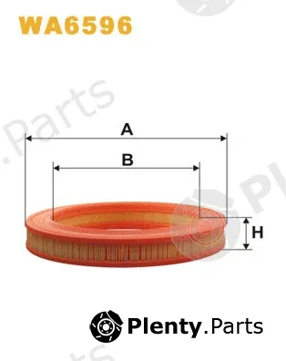 Wix Filters WA6596 — Air Filter