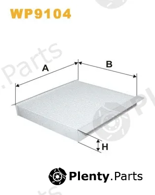 Wix Filters WP9104 — Filter, cabin air