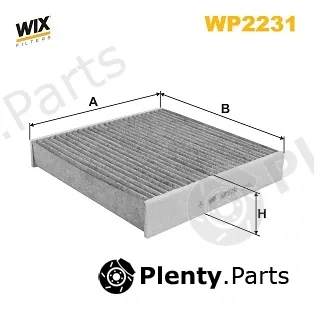 Wix Filters WP2231 — Filter, cabin air