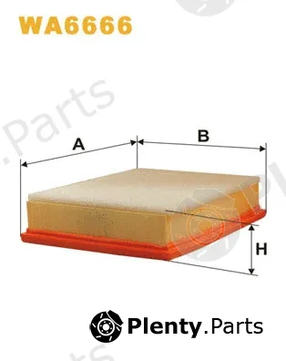 Wix Filters WA6666 — Air Filter