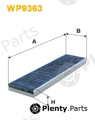 Wix Filters WP9363 — Filter, cabin air