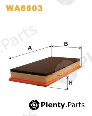 Wix Filters WA6603 — Air Filter