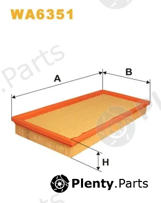 Wix Filters WA6351 — Air Filter