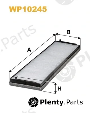 Wix Filters WP10245 — Filter, cabin air