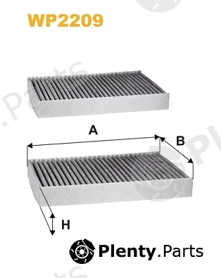 Wix Filters WP2209 — Filter, cabin air