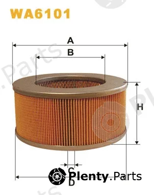 Wix Filters WA6101 — Air Filter