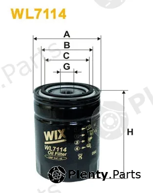 Wix Filters WL7114 — Oil Filter