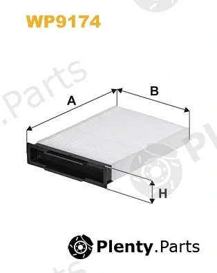 Wix Filters WP9174 — Filter, cabin air