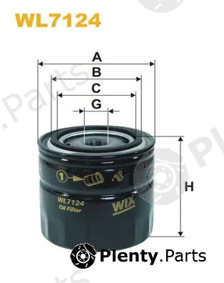Wix Filters WL7124 — Oil Filter