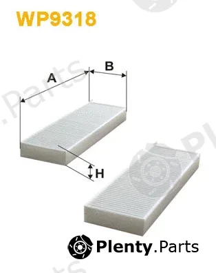 Wix Filters WP9318 — Filter, cabin air
