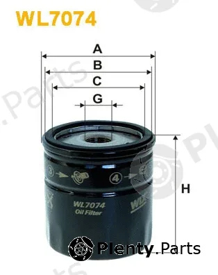 Wix Filters WL7074 — Oil Filter