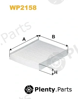 Wix Filters WP2158 — Filter, cabin air