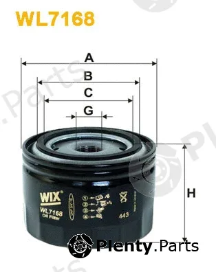 Wix Filters WL7168 — Oil Filter