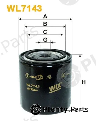 Wix Filters WL7143 — Oil Filter