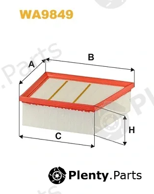 Wix Filters WA9849 — Air Filter