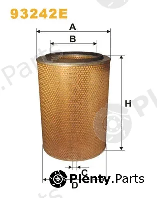 Wix Filters 93242E — Air Filter
