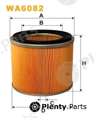 Wix Filters WA6082 — Air Filter