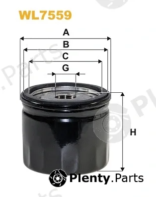 Wix Filters WL7559 — Oil Filter