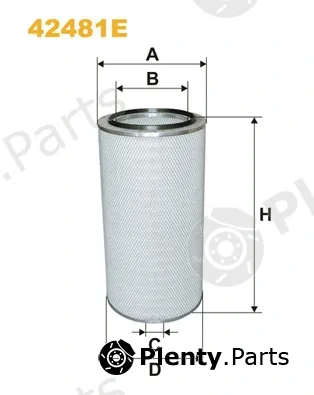 Wix Filters 42481E — Air Filter
