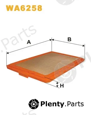 Wix Filters WA6258 — Air Filter