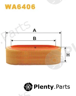 Wix Filters WA6406 — Air Filter