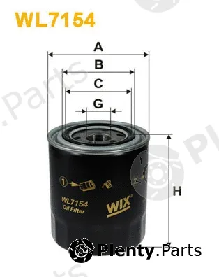 Wix Filters WL7154 — Oil Filter