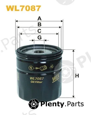 Wix Filters WL7087 — Oil Filter