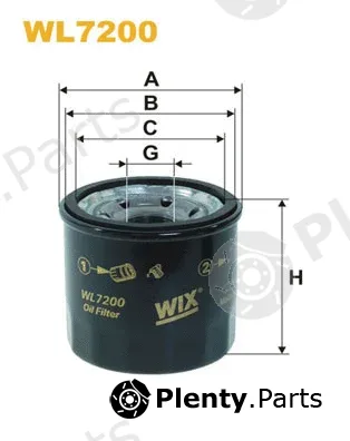 Wix Filters WL7200 — Oil Filter