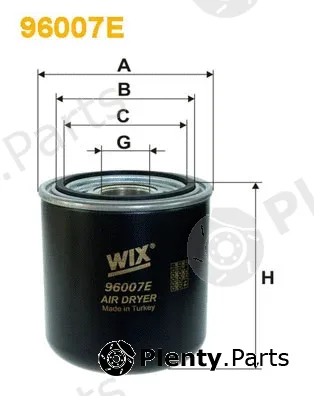 Wix Filters 96007E — Air Dryer Cartridge, compressed-air system