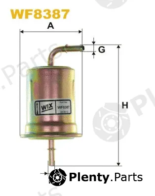 Wix Filters WF8387 — Fuel Filter