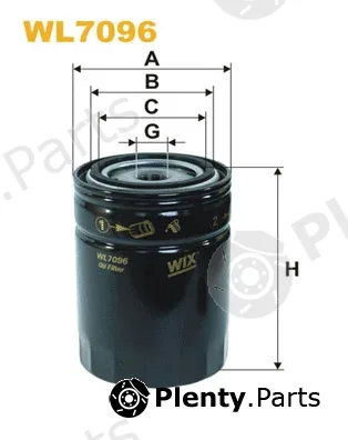 Wix Filters WL7096 — Oil Filter
