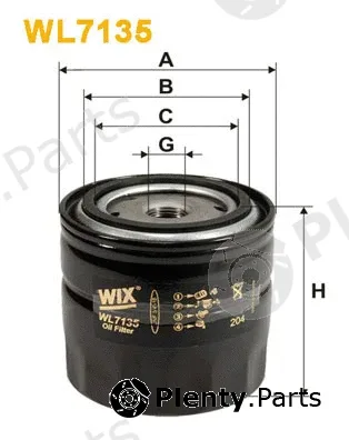 Wix Filters WL7135 — Oil Filter