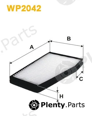 Wix Filters WP2042 — Filter, cabin air