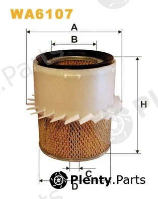 Wix Filters WA6107 — Air Filter