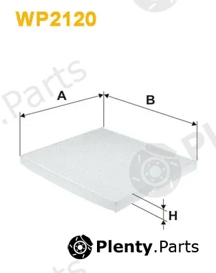 Wix Filters WP2120 — Filter, cabin air