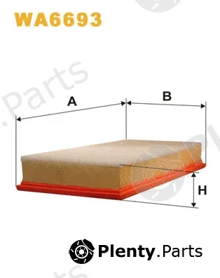 Wix Filters WA6693 — Air Filter