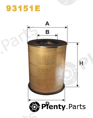 Wix Filters 93151E — Air Filter