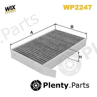 Wix Filters WP2247 — Filter, cabin air