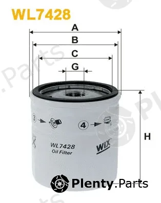Wix Filters WL7428 — Oil Filter