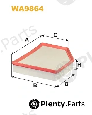 Wix Filters WA9864 — Air Filter